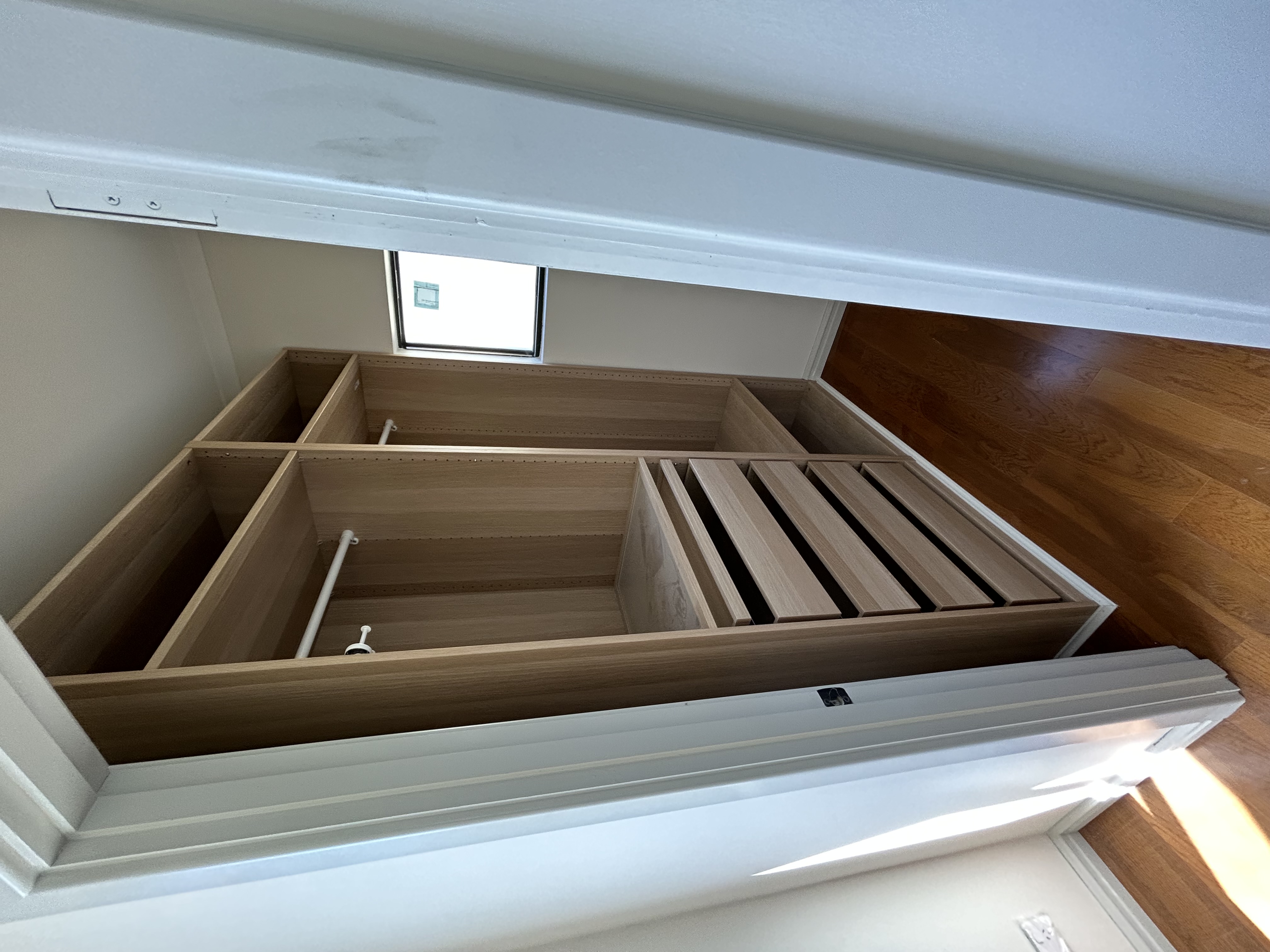 Custom storage joinery project example